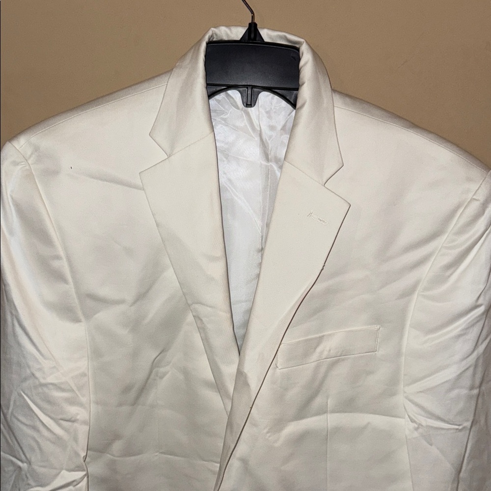Chaps Classic White Men's Blazer